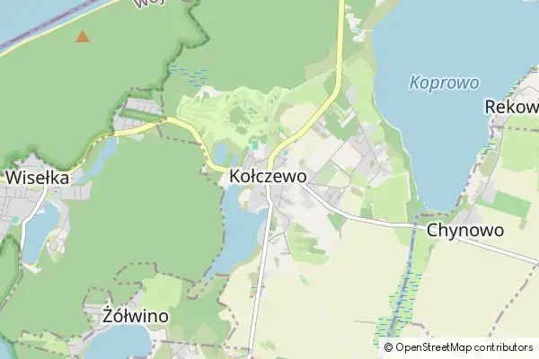 Karte Kolczewo