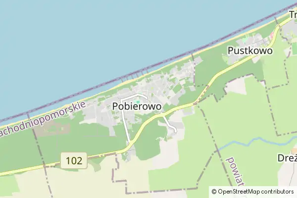 Karte Pobierowo