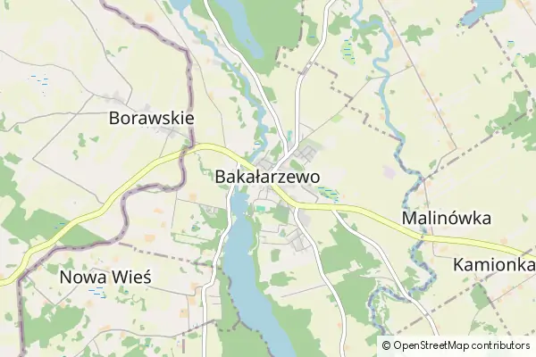 Karte Bakałarzewo