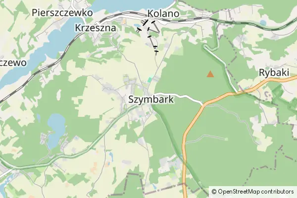 Karte Szymbark