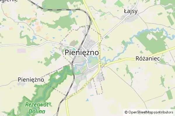 Karte Pieniężno