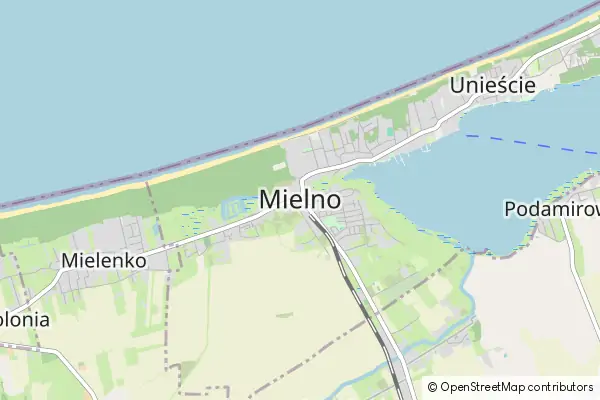 Karte Mielno