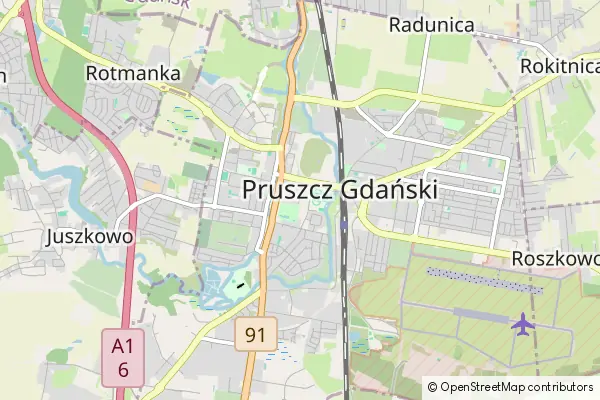 Karte Pruszcz Gdański