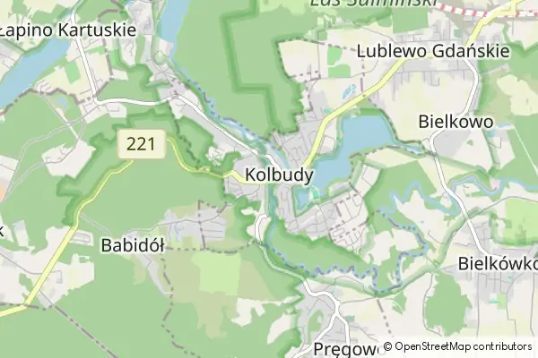 Karte Kolbudy