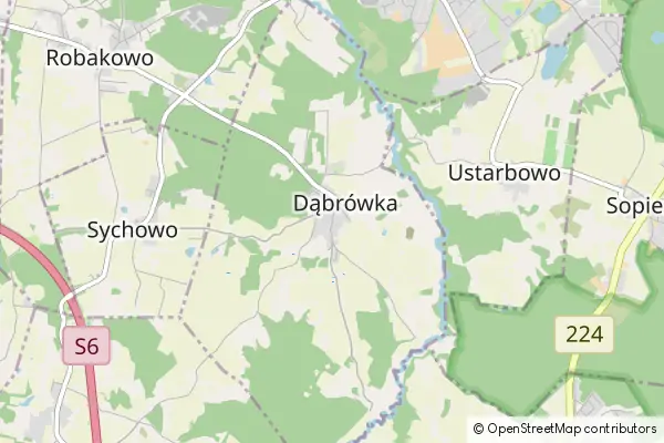 Karte Dąbrówka