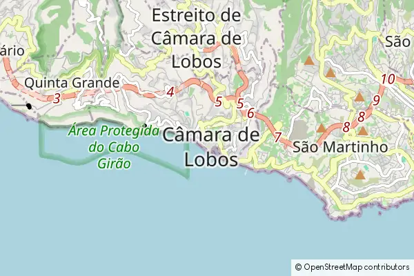 Karte Câmara de Lobos