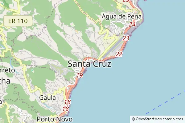 Karte Santa Cruz