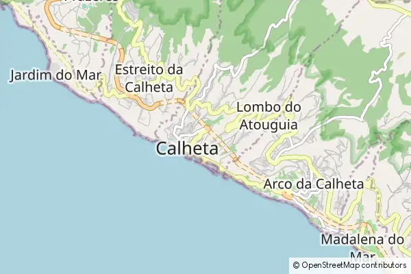 Karte Calheta