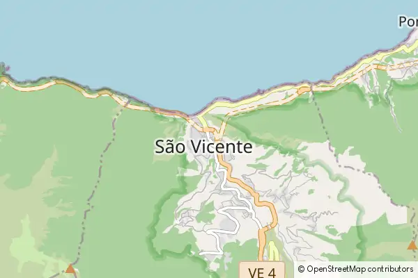 Karte Sao Vicente