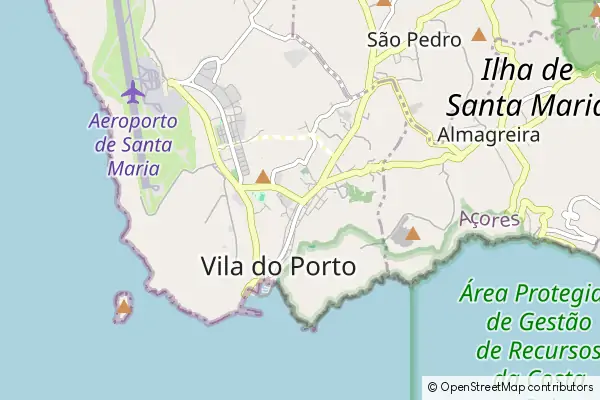 Karte Vila do Porto