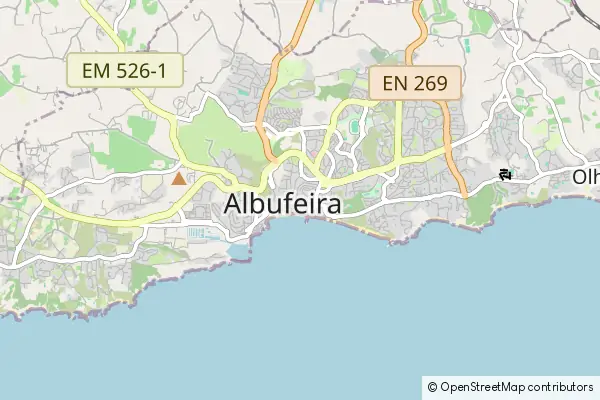 Karte Albufeira