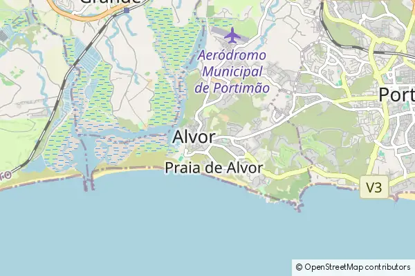 Karte Alvor