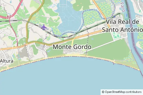 Karte Monte Gordo