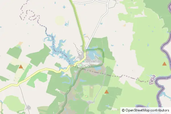 Karte Minas de São Domingos