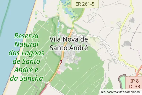 Karte Vila Nova de Santo Andre