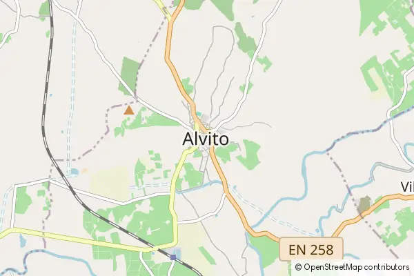 Karte Alvito