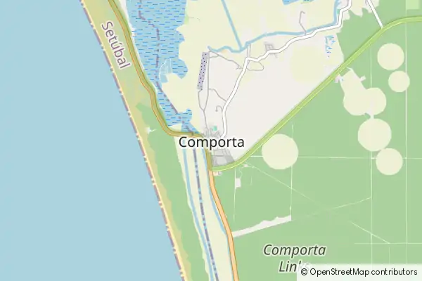 Karte Comporta