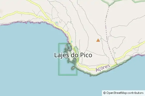 Karte Lajes do Pico