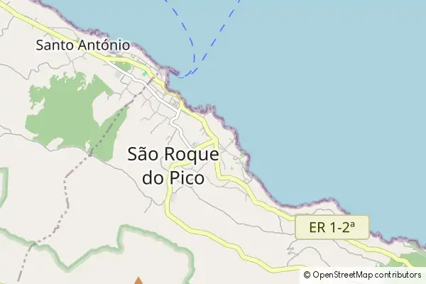 Karte São Roque do Pico