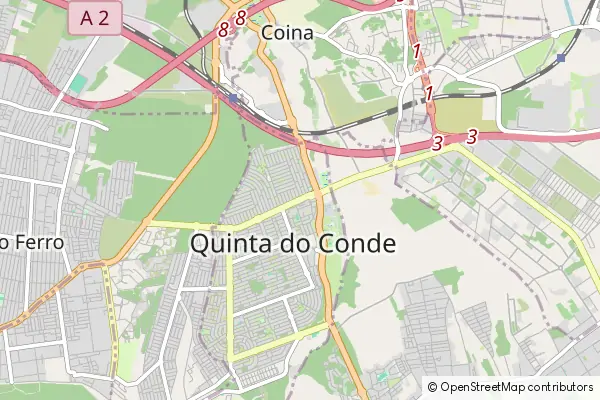 Karte Quinta Do Conde