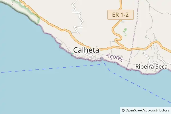 Karte Calheta