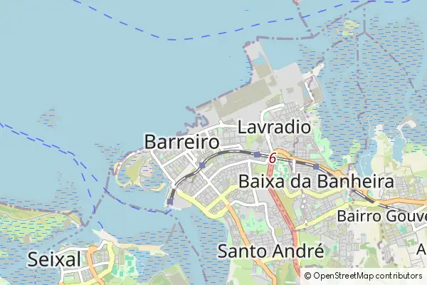 Karte Barreiro