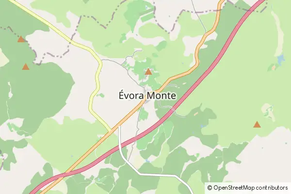 Karte Evoramonte