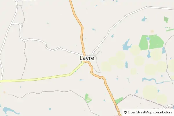 Karte Lavre