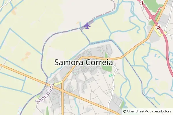 Karte Samora Correia