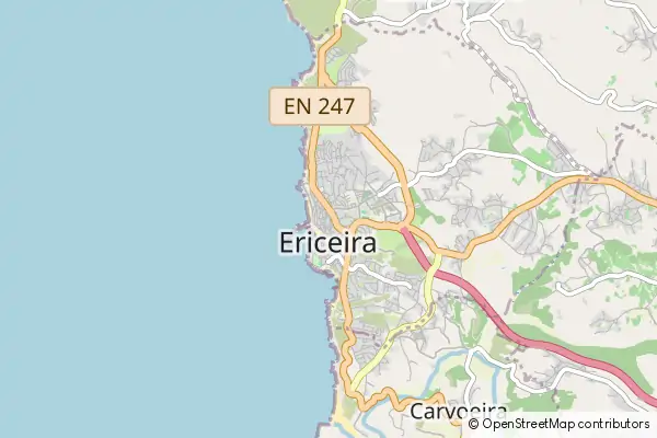 Karte Ericeira