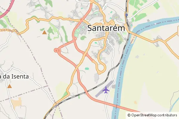 Karte Santarém