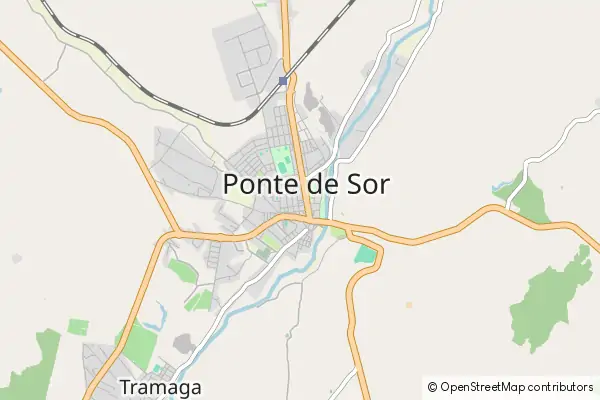 Karte Ponte de Sôr