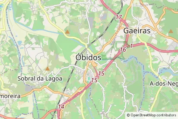 Karte Óbidos