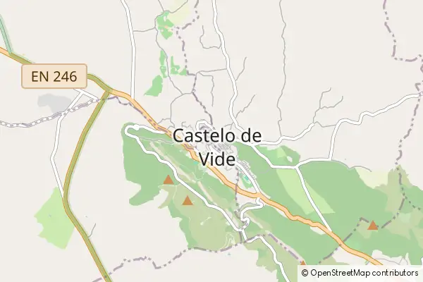 Karte Castelo de Vide