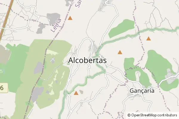 Karte Alcobertas