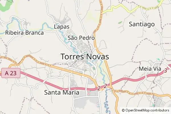 Karte Torres Novas