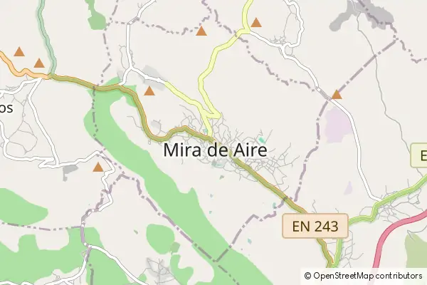 Karte Mira de Aire