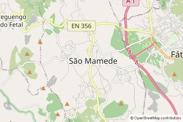 Karte São Mamede