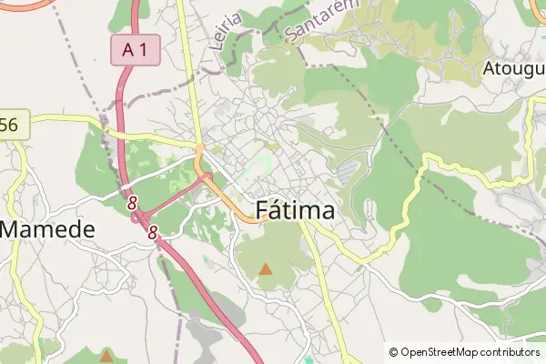 Karte Fátima