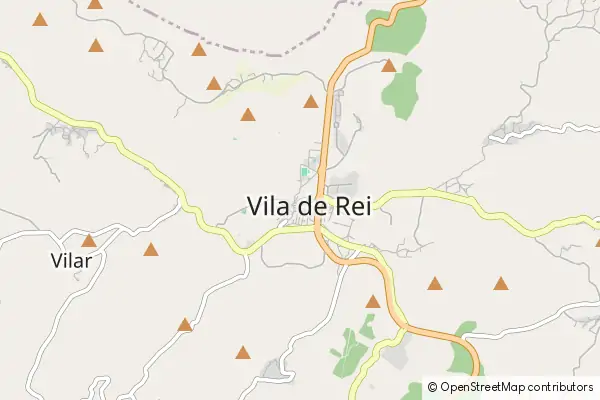 Karte Vila de Rei