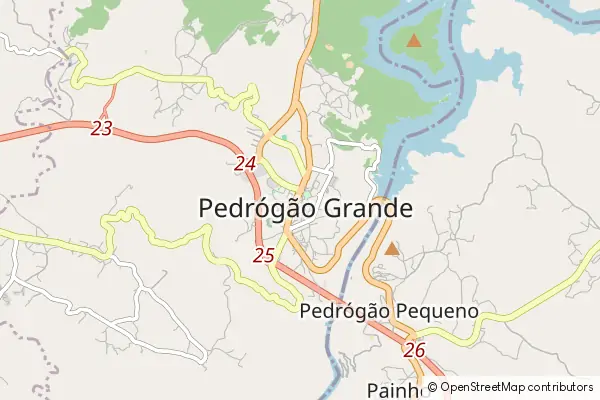 Karte Pedrógão Grande
