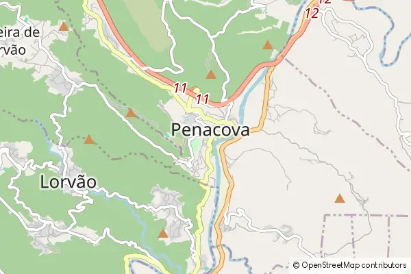 Karte Penacova