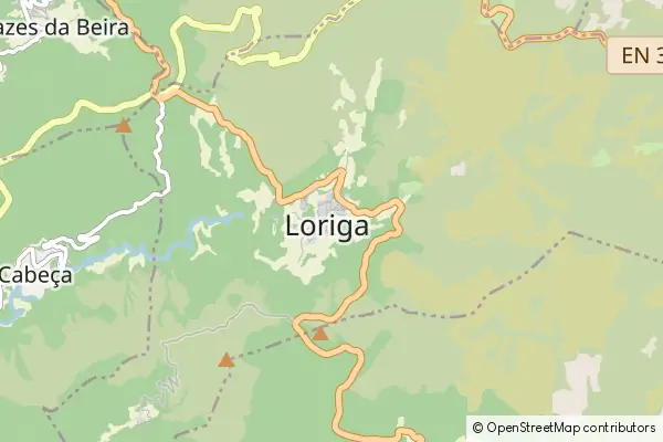 Karte Loriga