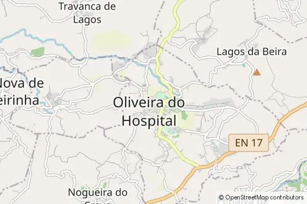 Karte Oliveira do Hospital