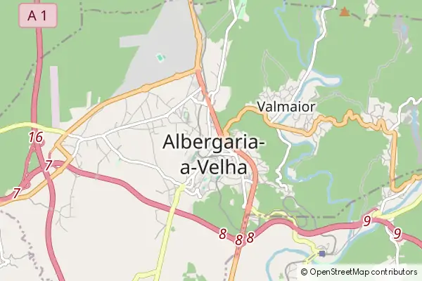 Karte Albergaria-a-Velha