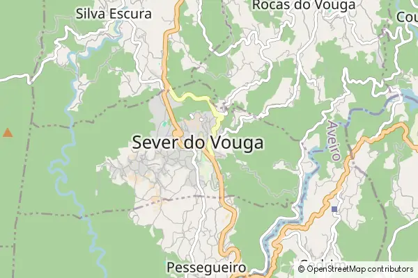 Karte Sever do Vouga