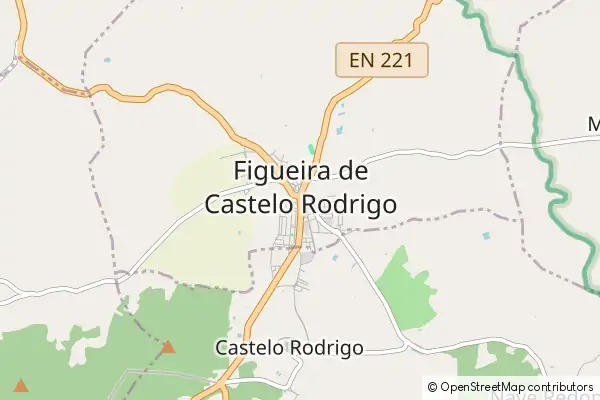 Karte Figueira de Castelo Rodrigo