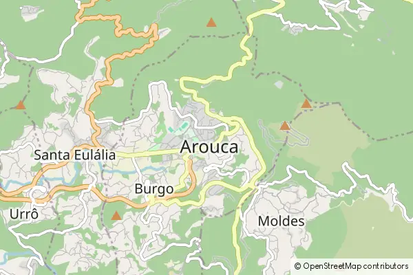 Karte Arouca