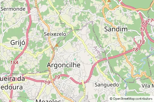 Karte: Argoncilhe • © OpenStreetMap contributors Karte Argoncilhe