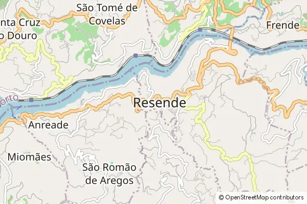 Karte Resende